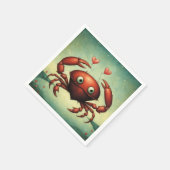 Liebe Serviette (Ecke)