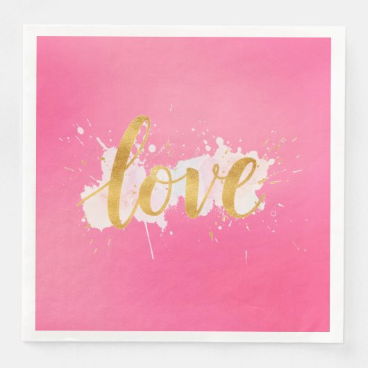 Liebe Serviette (Vorderseite)