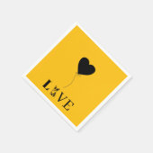 LIEBE SERVIETTE (Ecke)