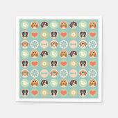 Liebe Serviette (Vorderseite)