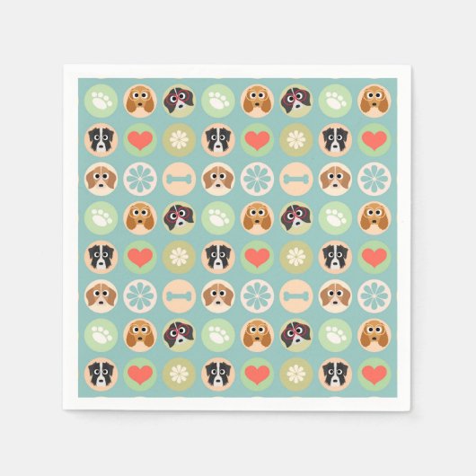 Liebe Serviette (Vorderseite)