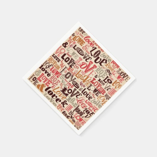 Liebe Serviette (Ecke)