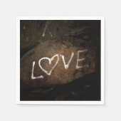 LIEBE SERVIETTE (Vorderseite)