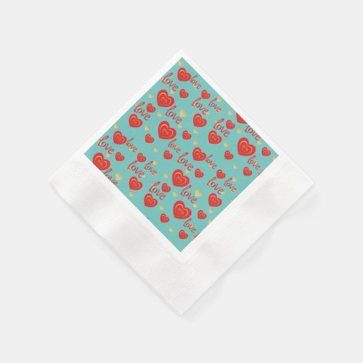 Liebe Serviette (Ecke)