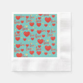 Liebe Serviette (Vorderseite)