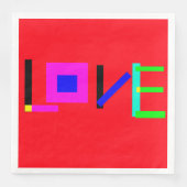 Liebe Serviette (Vorderseite)