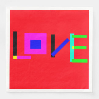 Liebe Serviette
