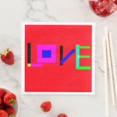 Liebe Serviette (Beispiel)