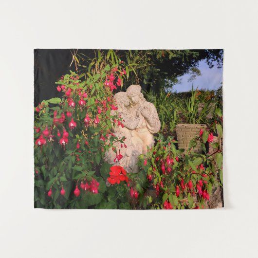 Liebe Set in Stone Wandteppich (Vorderseite (Horizontal))