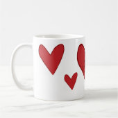 Liebe setzt Zeit Unendlichkeit plus eine fest Kaffeetasse (Links)