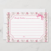 Liebe Shack Babydusche Familienwagentexte Traditio Dankeskarte (Vorderseite)