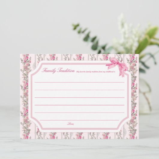 Liebe Shack Babydusche Familienwagentexte Traditio Dankeskarte (Stehend Vorderseite)