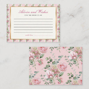 Liebe Shack Verlobte Advice wünscht Brautparty Begleitkarte