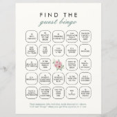 Liebe Shack Verlobte finden Sie das Bingo Game (Vorderseite)