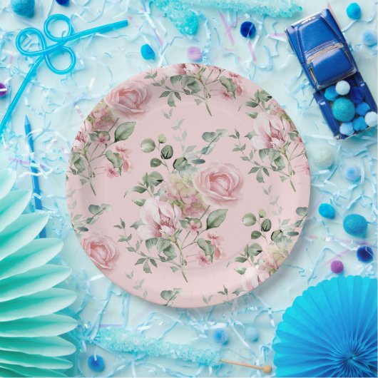 Liebe Shack Verlobte Garden Party Brautparty Pappteller (Party)