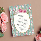 Liebe Shack Verlobte Garden Party Chic Brautparty Einladung