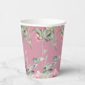 Liebe Shack Verlobte Garden Tea Party Brautparty Pappbecher (Rechts)