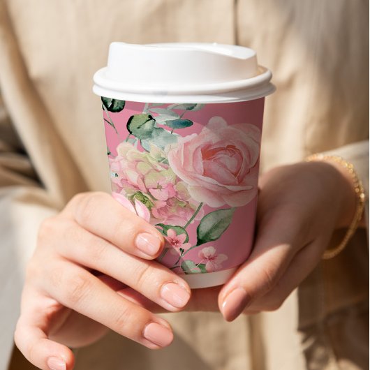 Liebe Shack Verlobte Garden Tea Party Brautparty Pappbecher