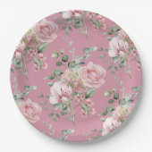 Liebe Shack Verlobte Garden Tea Party Brautparty Pappteller (Vorderseite)