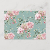 Liebe Shack Verlobte Rezept Brautparty Begleitkarte (Rückseite)