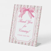 Liebe Shack Vielen Dank, dass Sie für die Untersch Sockelschild (Vorderseite)