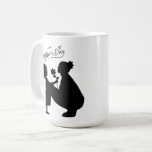 "Liebe Shadows - Herzliche Muttertagskunst" Kaffeetasse (Vorderseite Links)