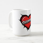 Liebe Shannon Kaffeetasse (Vorderseite Links)