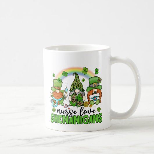 Liebe Shenanigans St. Patrick's Kaffeetasse (Rechts)