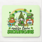 Liebe Shenanigans St. Patrick's Mousepad (Vorne)
