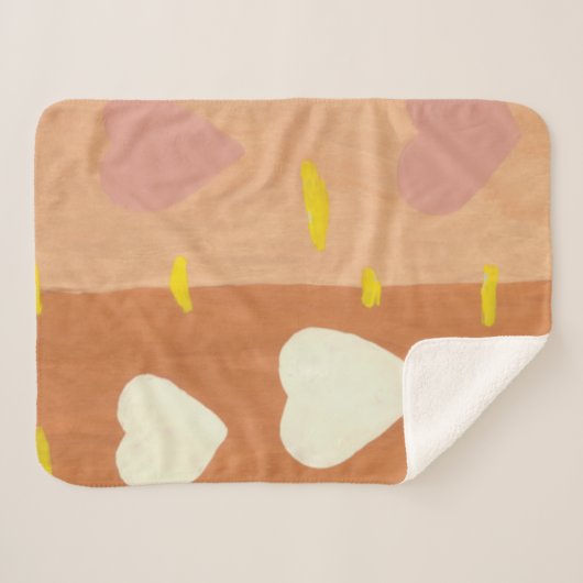 Liebe Sherpa Blanket Sherpadecke (Vorderseite (Horizontal))