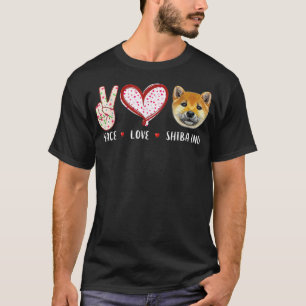 Liebe shiba inu Geschenke für Damen Kinder schicke T-Shirt