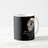 Liebe Shih Tzu für Kaffeetasse (VorderseiteRechts)