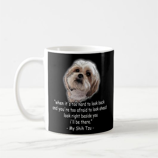 Liebe Shih Tzu für Kaffeetasse (Links)