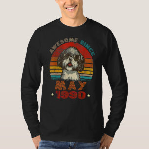 Liebe Shih Tzu Hunde 32 Jahre seit Ma T-Shirt