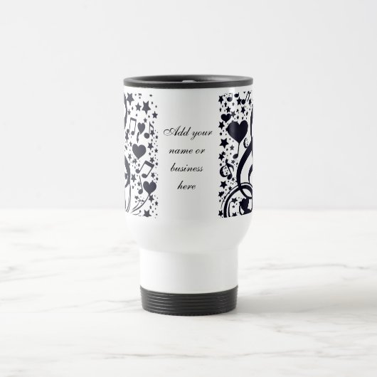 Liebe Shines_ Reisebecher (Mittel)