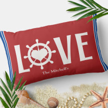 LIEBE Ship Wheel Heart Valentinstag