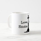 Liebe Shisha Kaffeetasse (Vorderseite Links)
