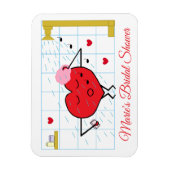 Liebe Shower Bridal Magnet (Vertikal)