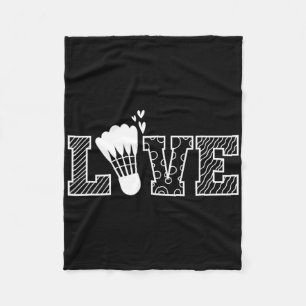 Liebe Shuttle Dminton Racket Fleecedecke
