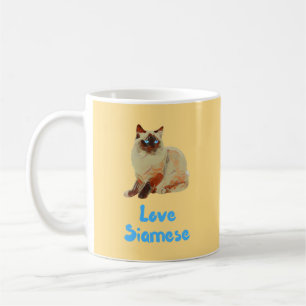 Liebe Siamese Kaffeetasse