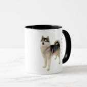 Liebe Sibirische Huskies Hunde so viel Spaß Zitat  Tasse (VorderseiteRechts)