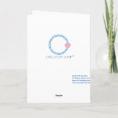 © Liebe sich groß Karte (Rückseite)