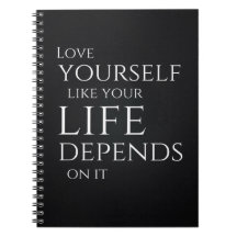 Liebe sich wie Ihr Leben hängt von es ab