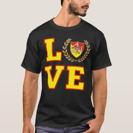 LIEBE Sicily Sicilian Trinacria T-Shirt