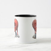 Liebe Sick Heart Tasse (Zentrum)