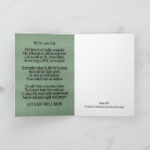 Liebe Sick Karte (Innenseite)