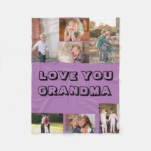 Liebe Sie 7 Foto Benutzerdefiniert Lila