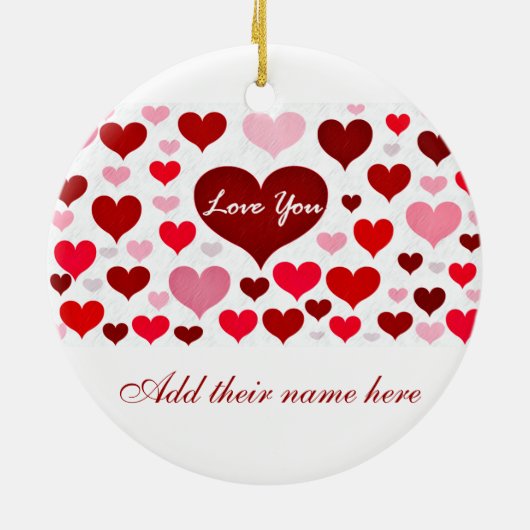 Liebe Sie#8_ Keramikornament (Hinten)