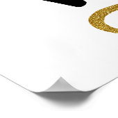 "Liebe sie, aber verlass ihr WILD" Poster (Ecke)