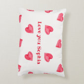 Liebe Sie Akzent Pillow Dekokissen (Rückseite(Vertikal))